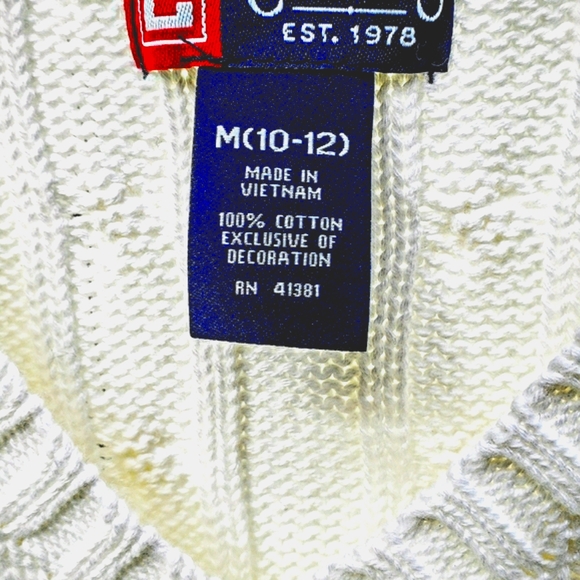 Vintage Chaps Size 10-12 Preppy Vest - Picture 5 of 6